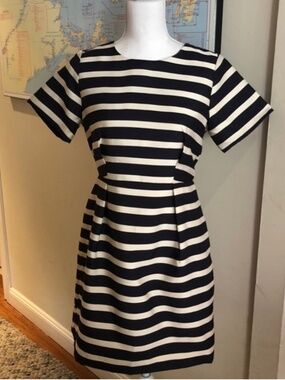 HM stripped party dress | size 10 | never worn